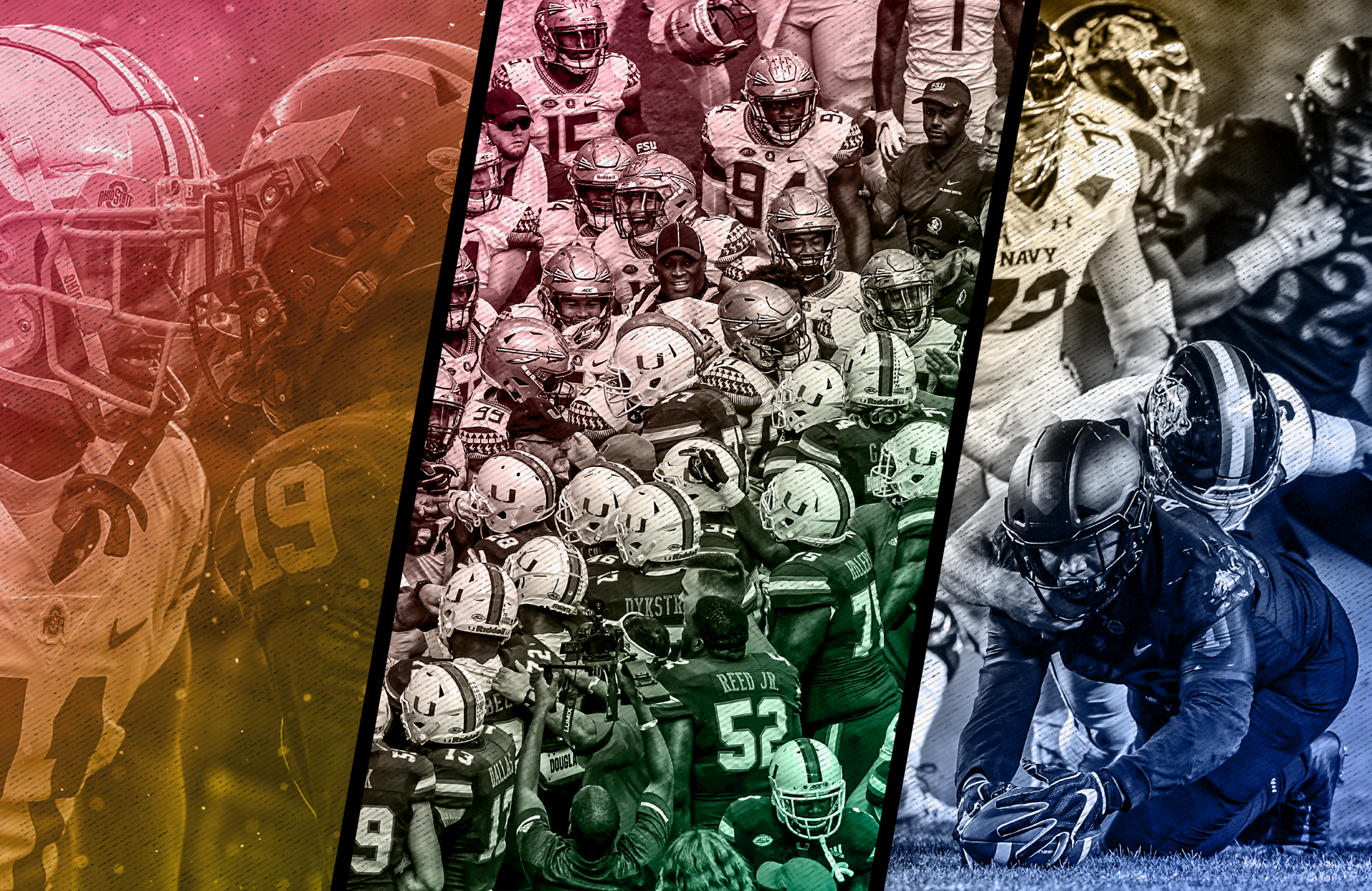 Top Five College Football Rivalries - TWSN