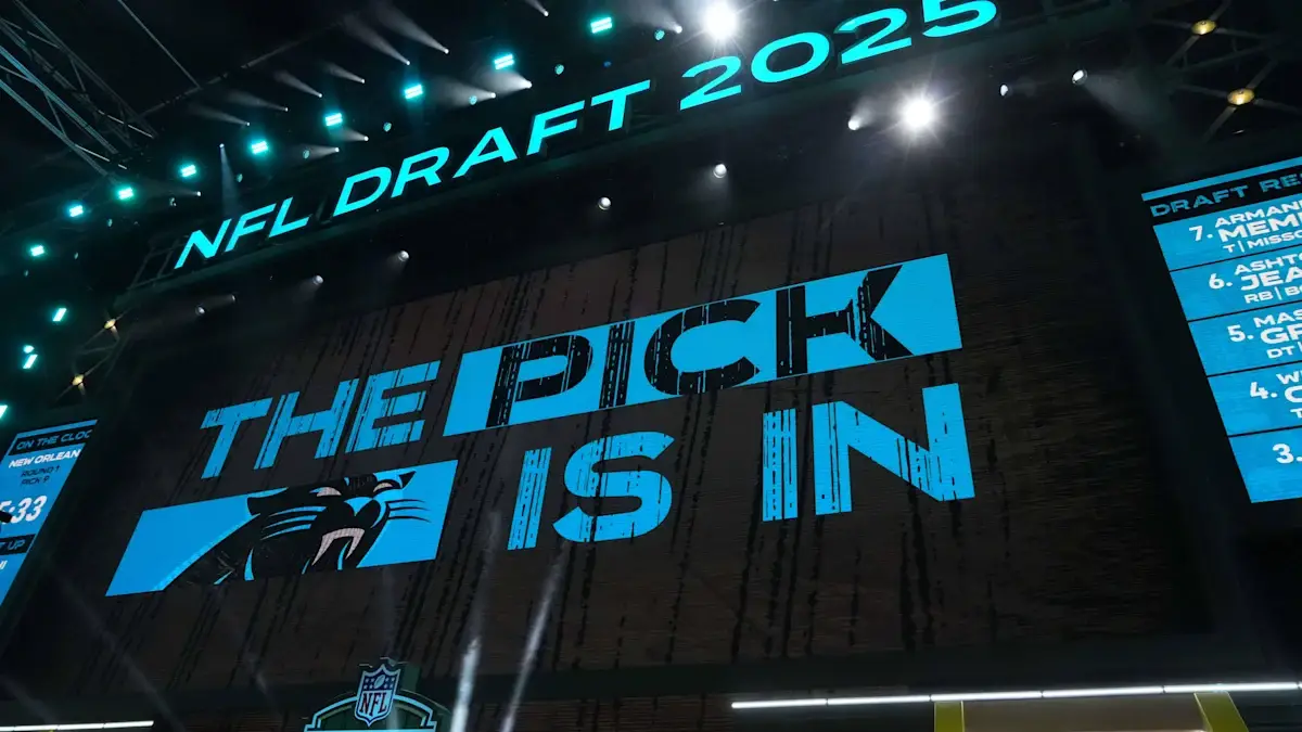PFSN 2026 NFL Mock Draft Has Carolina Panthers Taking TE in Round 2 - TWSN