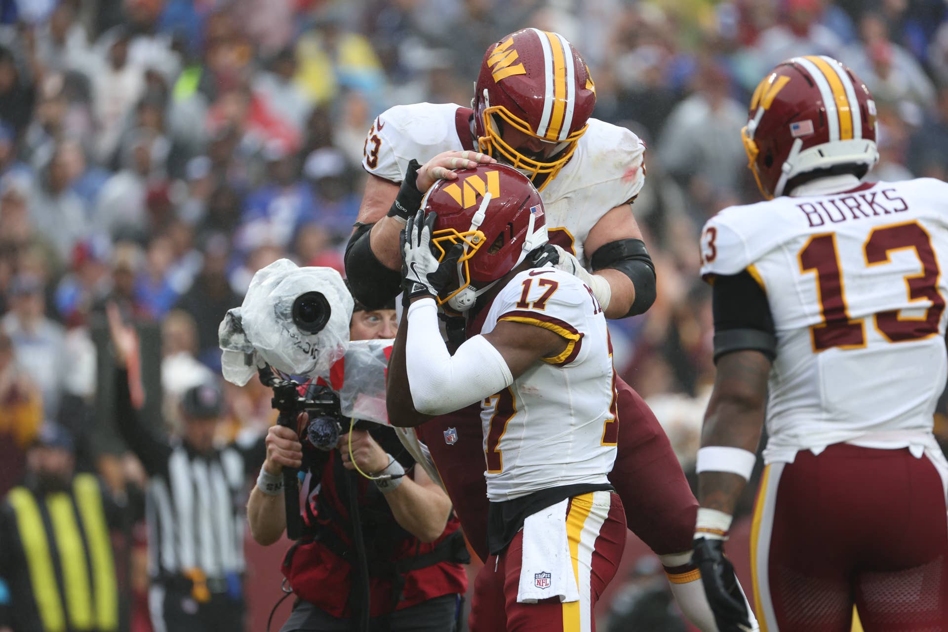 Washington Commanders Star Receiver Out for Season as Disastrous Year ...